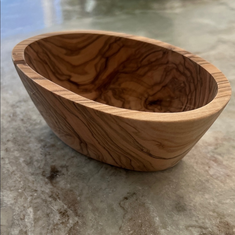 Olivewood mini bowl - Crate & Barrel
